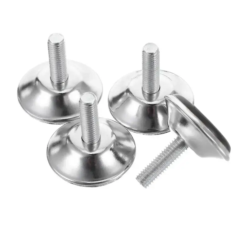 Sapatas em Aço Inox para Apoio de Equipamentos