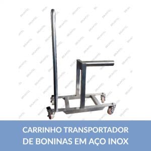 Confecção de Carrinho Transportador de Boninas em Aço Inox