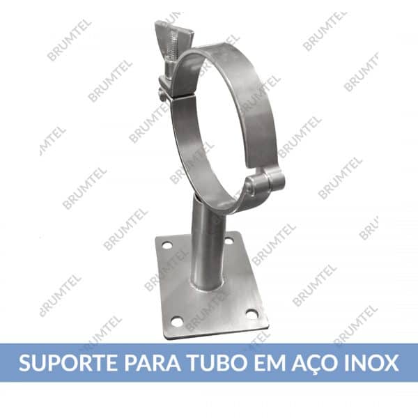 Suporte para Tubo em Aço Ino